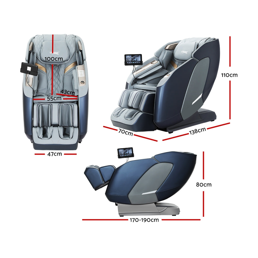 4D Massage Chair Electric Recliner Double Core Mechanism Massager Melisa By Livemor