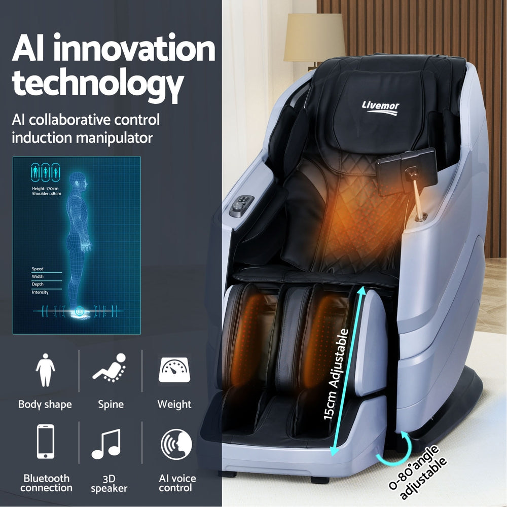 4D Massage Chair Electric Recliner Home Massager Miraj By Livemor