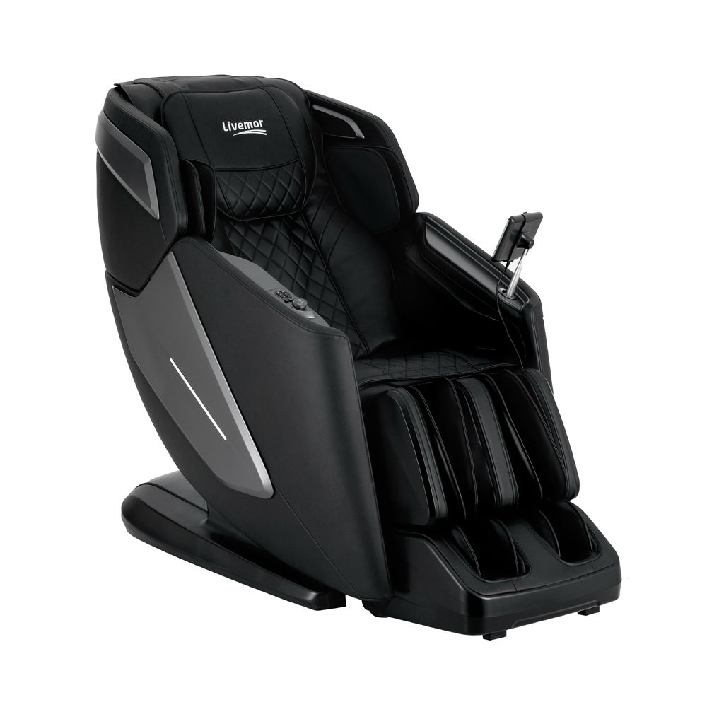 4D Massage Chair Electric Recliner Home Massager Black By Livemor