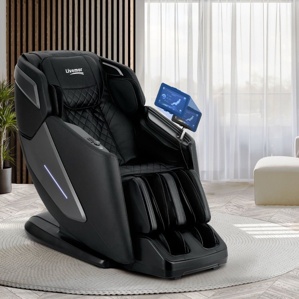 4D Massage Chair Electric Recliner Home Massager Black By Livemor