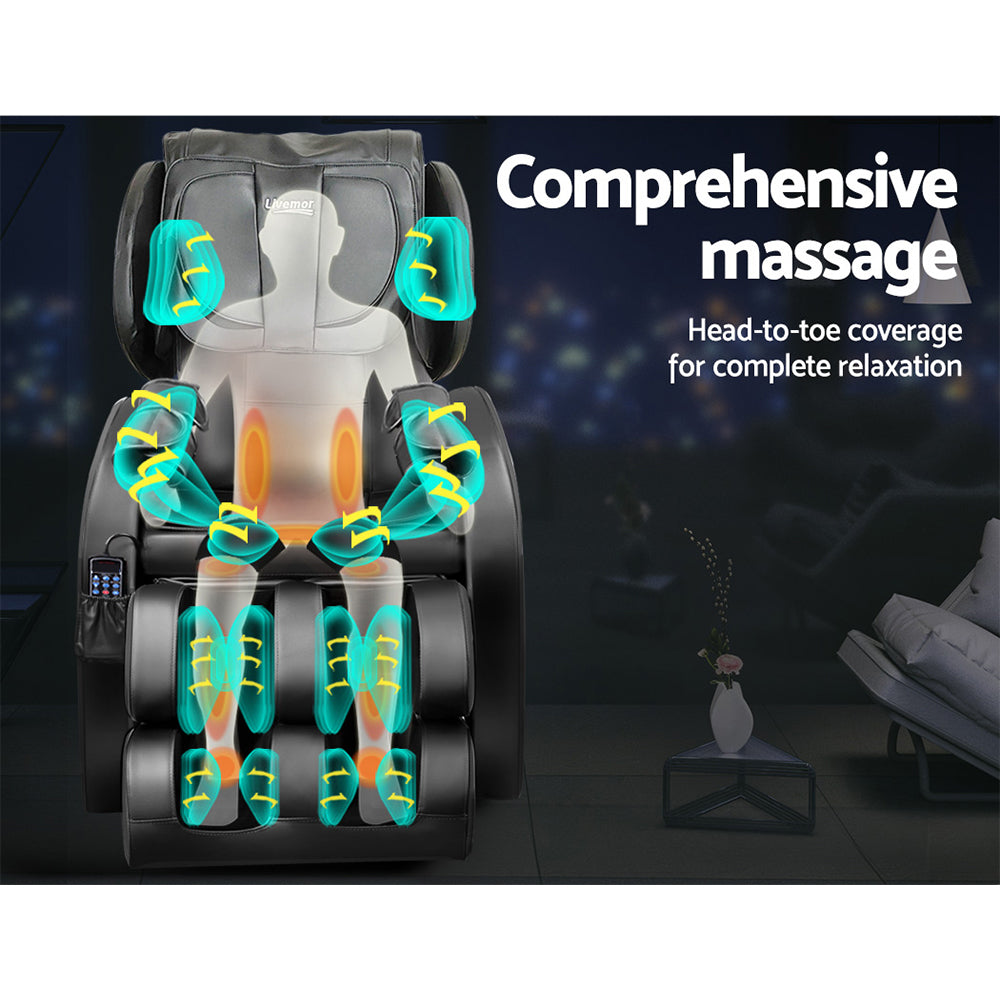 Massage Chair Electric Recliner 22 Nodes Massager Belmue By Livemor