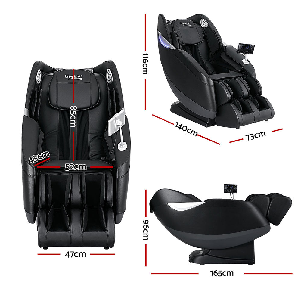 Massage Chair Electric Recliner Home 3D Massager Flynn By Livemor