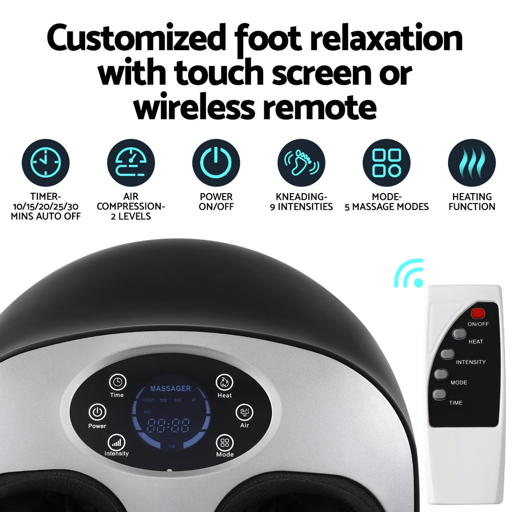 Kneading Heated Foot Massager Electric Massagers By Livemor