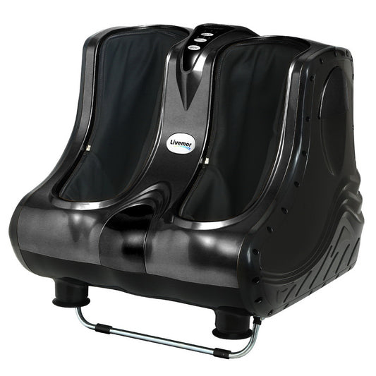Foot Massager Massagers Shiatsu Electric Roller Ankle Calf Leg Kneading Black By Livemor