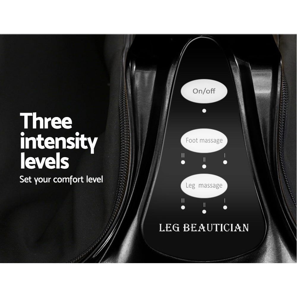 Foot Massager Massagers Shiatsu Electric Roller Ankle Calf Leg Kneading Black By Livemor