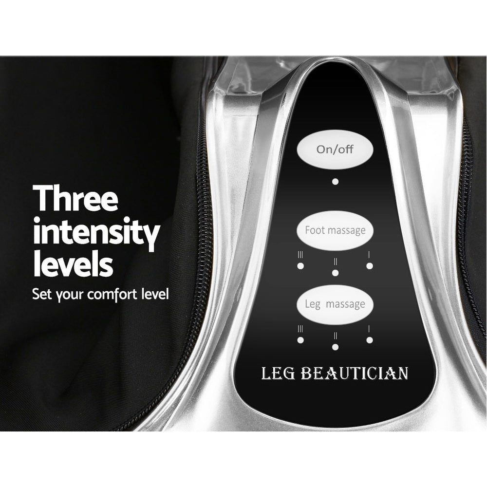 Foot Massager Massagers Shiatsu Electric Roller Ankle Calf Leg Kneading Silver By Livemor