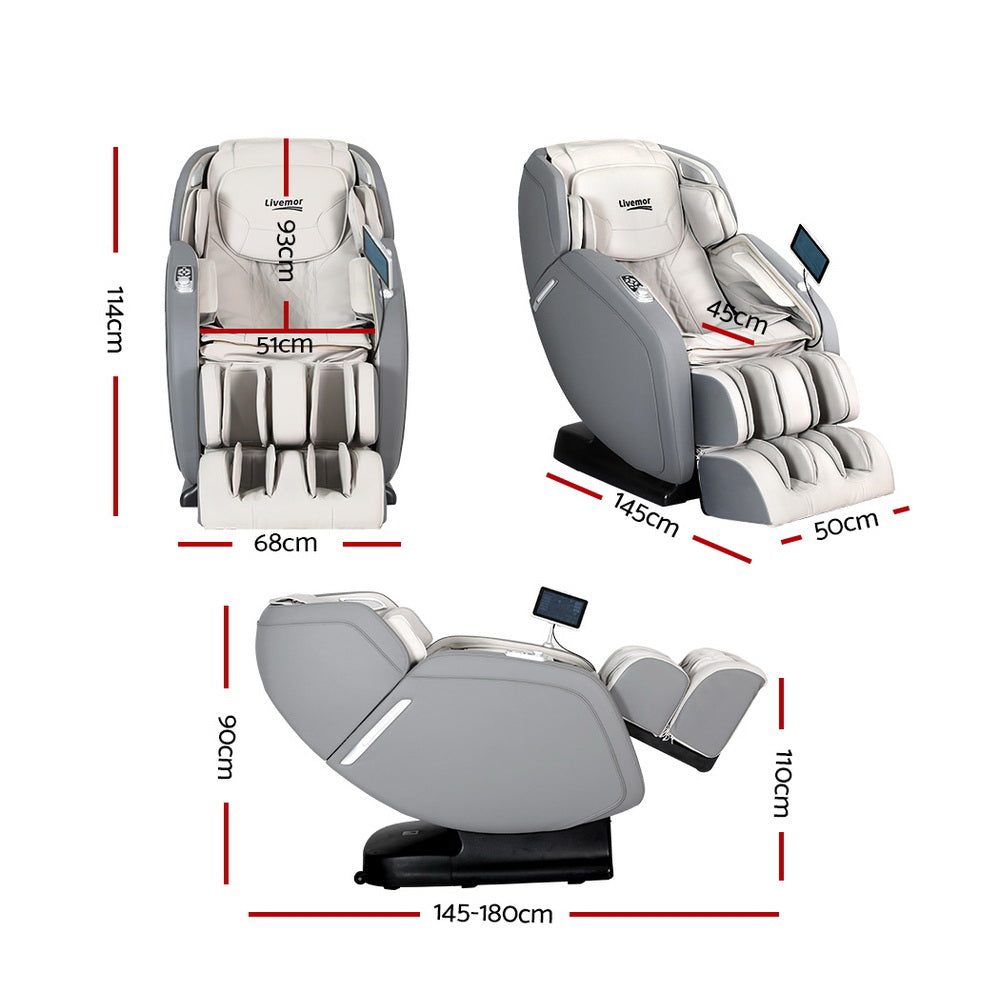 4D Massage Chair Electric Recliner Home Massager Gary By Livemor