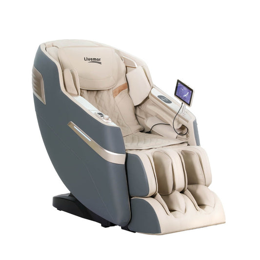 4D Massage Chair Electric Recliner Home Massager Gray Sina By Livemor