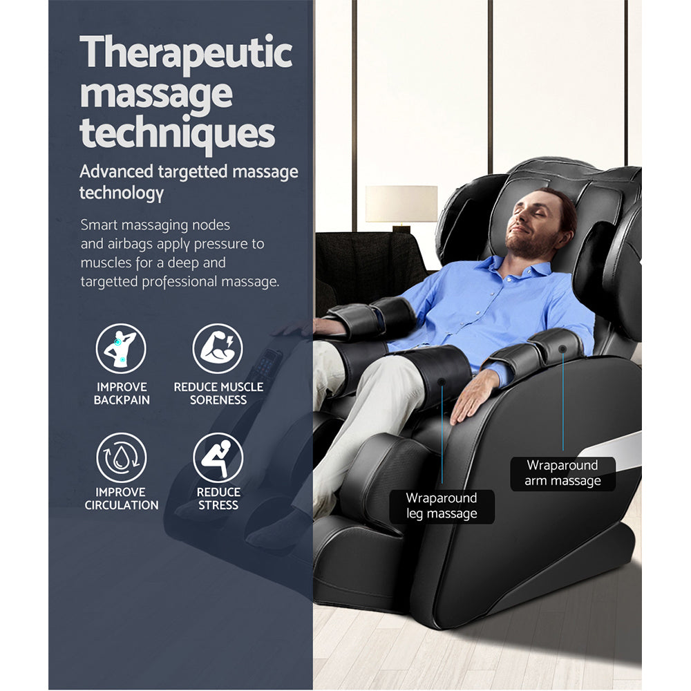 Massage Chair Electric Recliner 22 Nodes Massager Belmue By Livemor