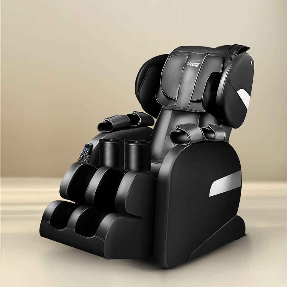 Massage Chair Electric Recliner 22 Nodes Massager Belmue By Livemor