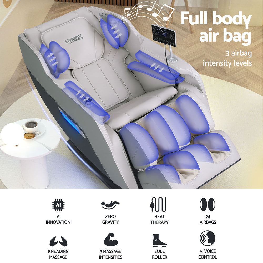 Massage Chair Electric Recliner Home Massager Brisa By Livemor