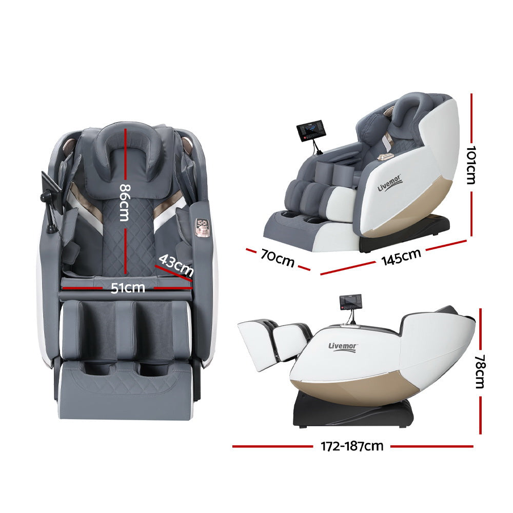 Massage Chair Electric Recliner Home Massager Beryl By Livemor
