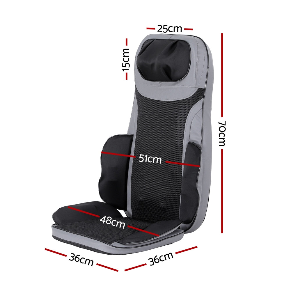 8-nodes Full Back Massage Cushion Heating Massage Seats By Livemor
