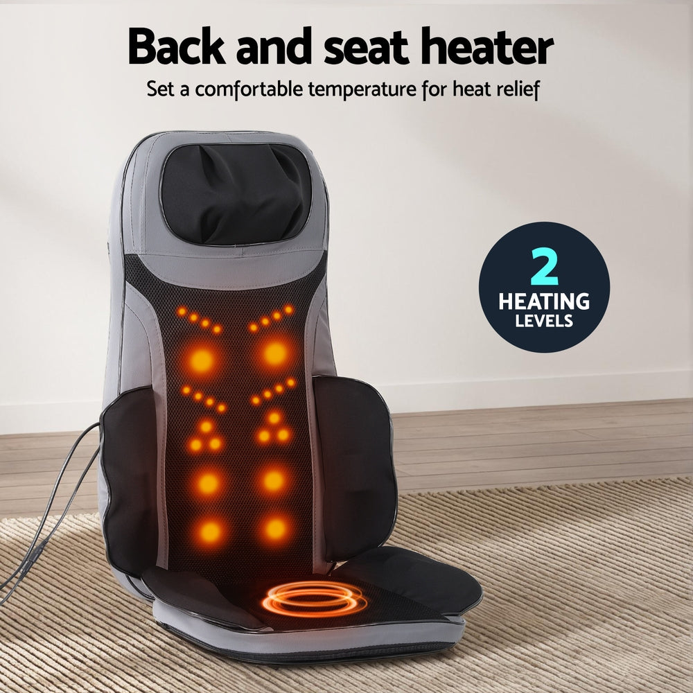8-nodes Full Back Massage Cushion Heating Massage Seats By Livemor