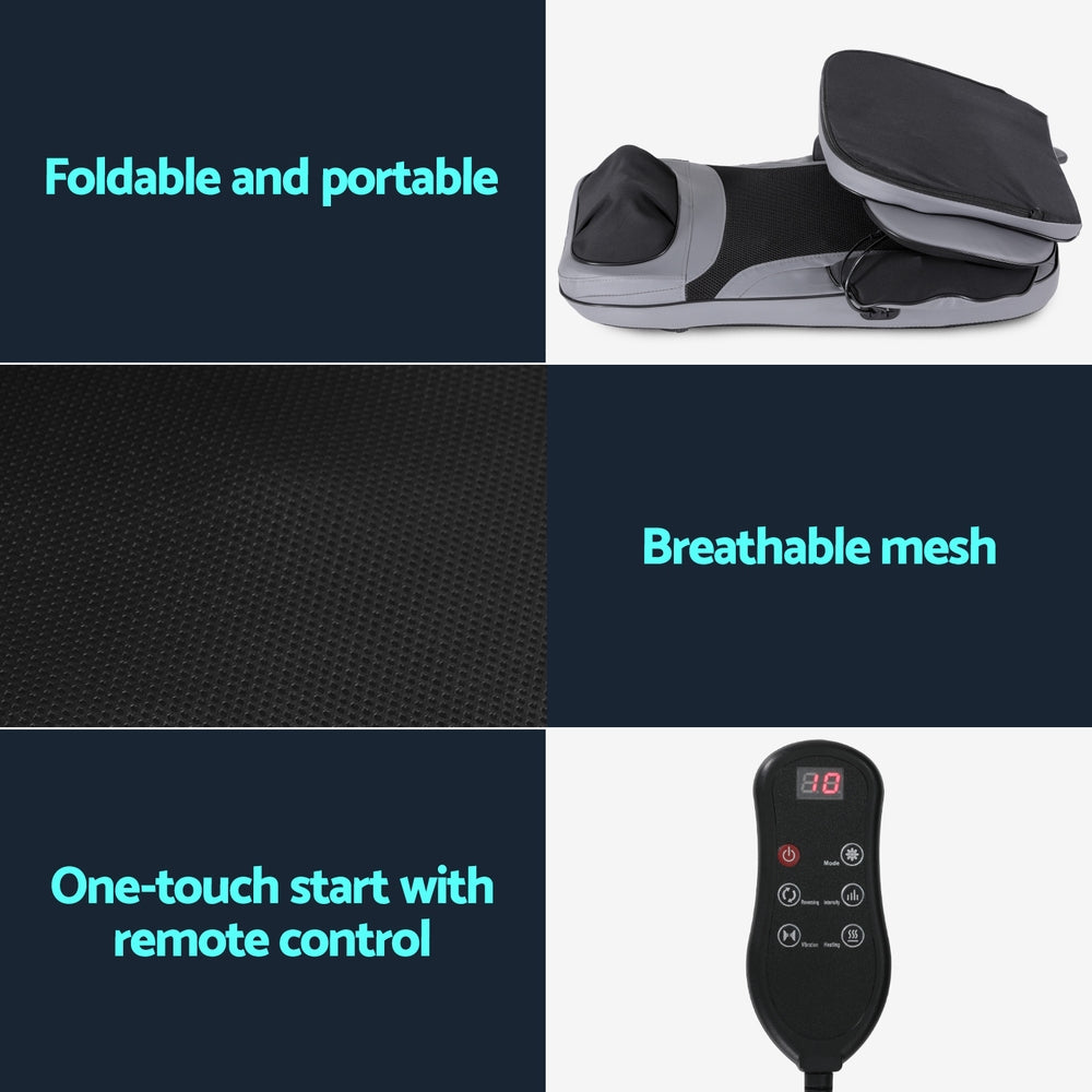 8-nodes Full Back Massage Cushion Heating Massage Seats By Livemor