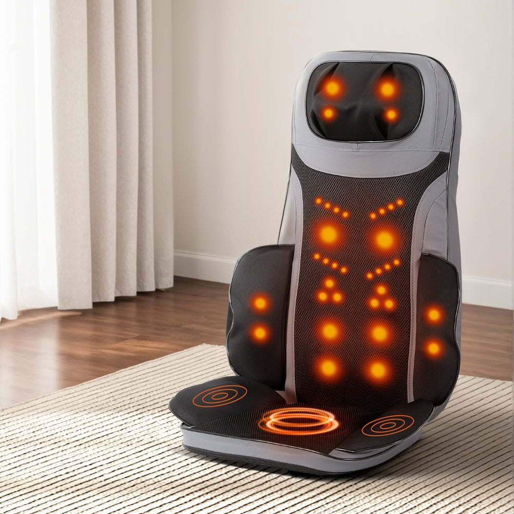8-nodes Full Back Massage Cushion Heating Massage Seats By Livemor